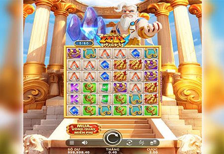 Khám phá cách chơi Almighty Zeus Wilds slot tại VN88