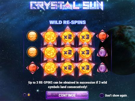 Crystal Sun – Hướng dẫn chơi slot Ngọc mặt trời tại nhà cái Vn88